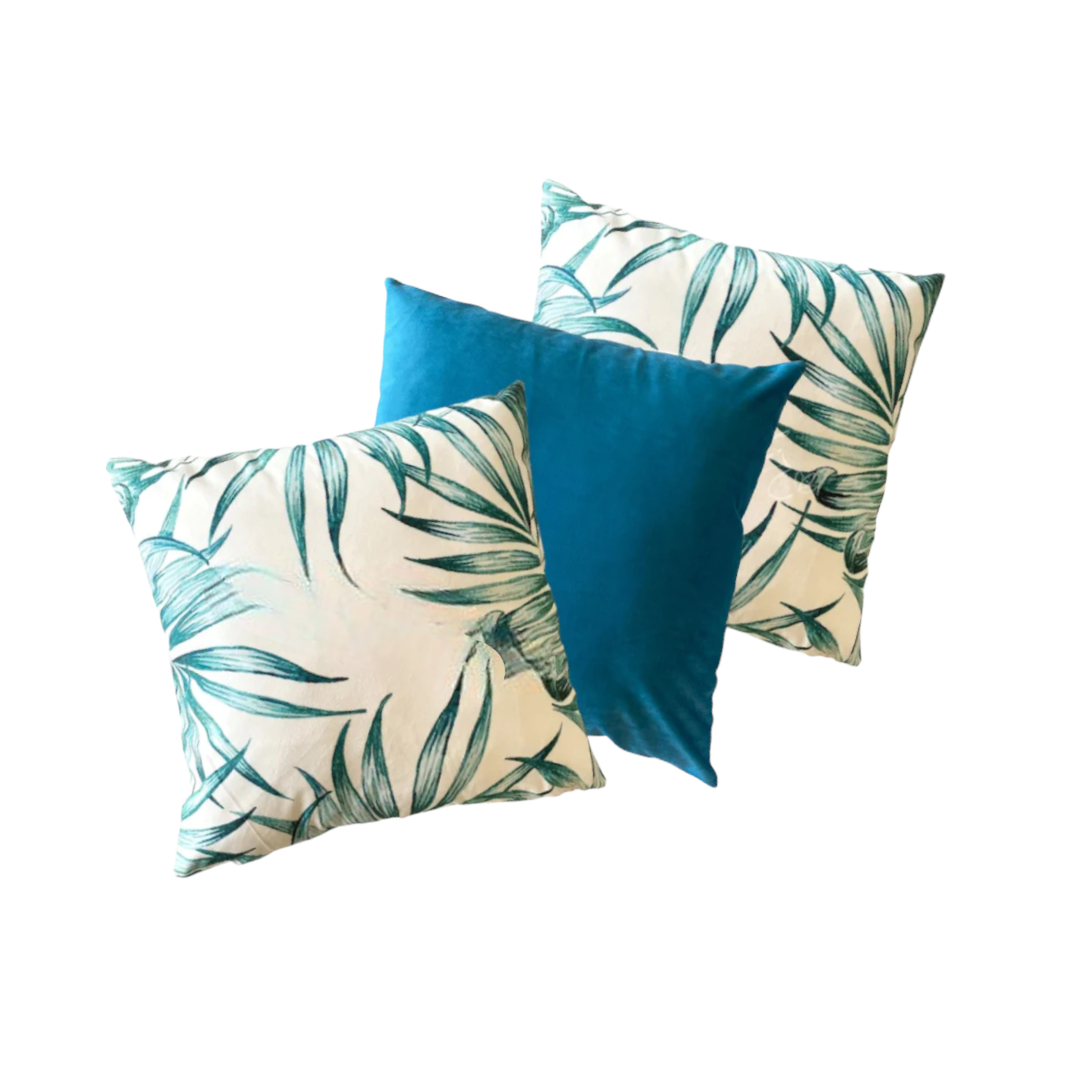 COMBO FUNDAS SELVA TURQUESA X3-1