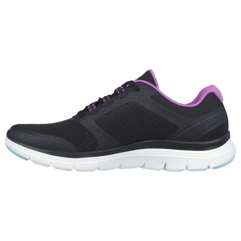 Zapatilla Mujer Flex Appeal 4.0 Negra Skechers-3