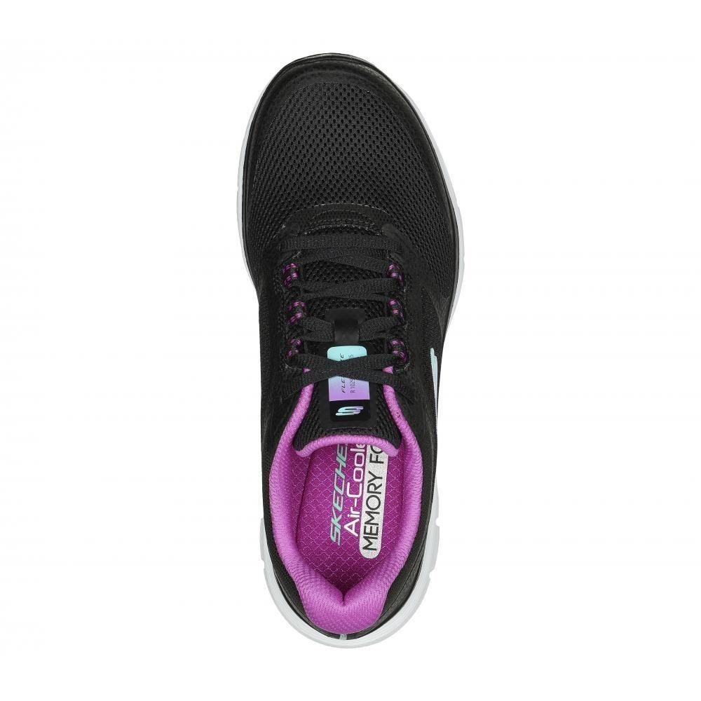 Zapatilla Mujer Flex Appeal 4.0 Negra Skechers-1