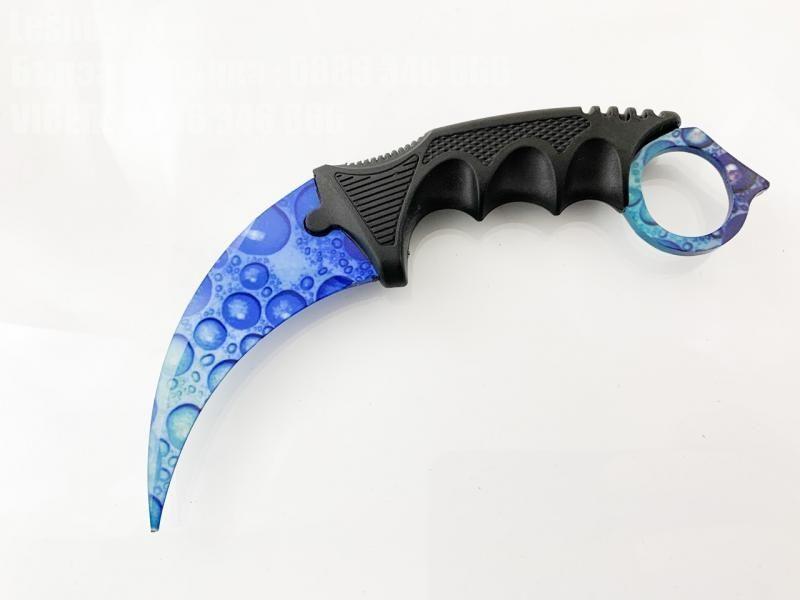 Cuchillo Tactico De Combate Karambit Bubble AB58-1