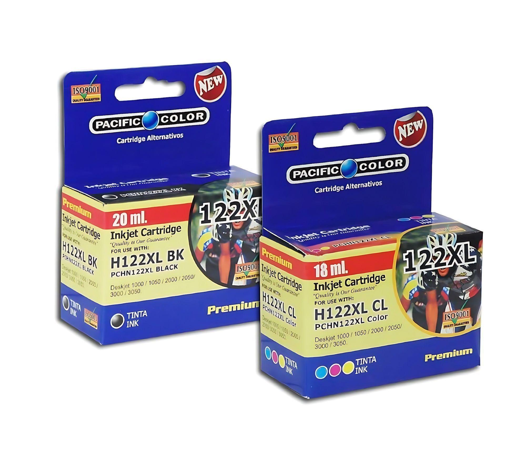 PACK 2 CARTRIDGE 122XL COLOR Y NEGRO PARA HP DESKJET 1000-0