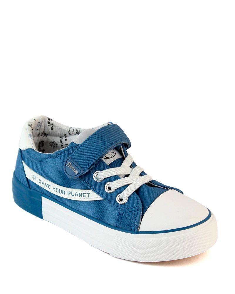 Zapatilla Urbana Velcro Acaminar Niño Ficcus-0