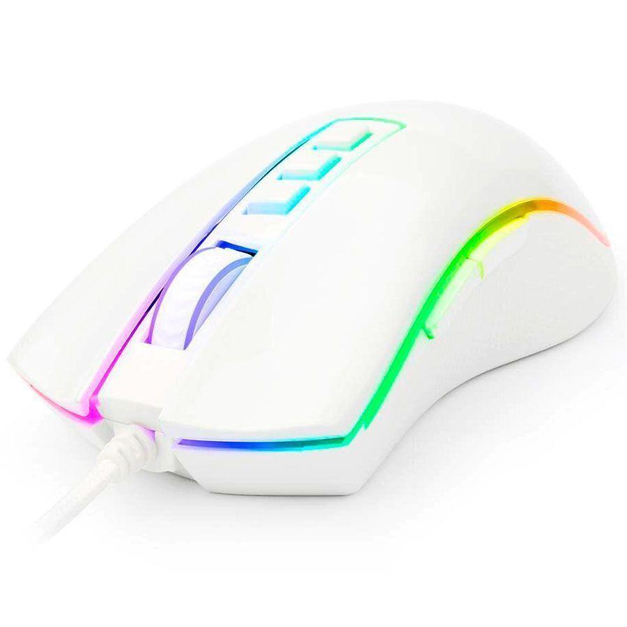 Mouse Gamer Redragon Cobra M711W White-2