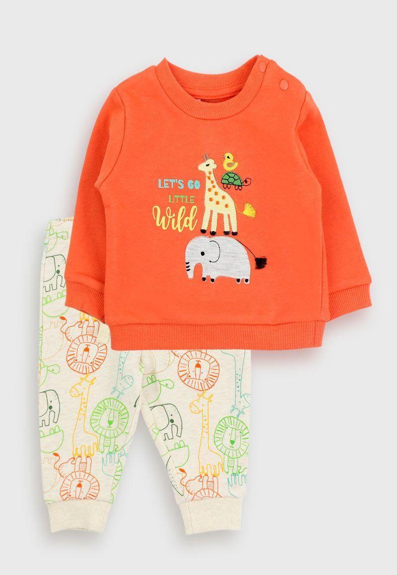 Buzo newborn niño algodón jungle 110-0