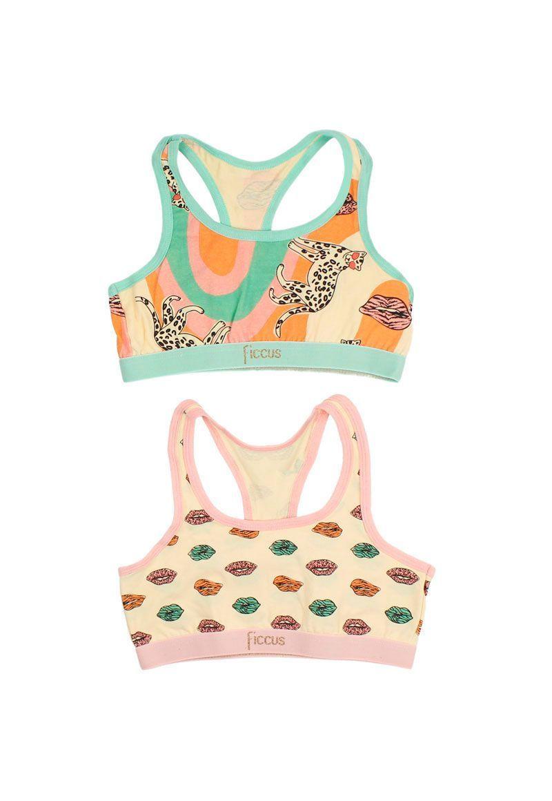 Pack doble sosten teens niña 658-0