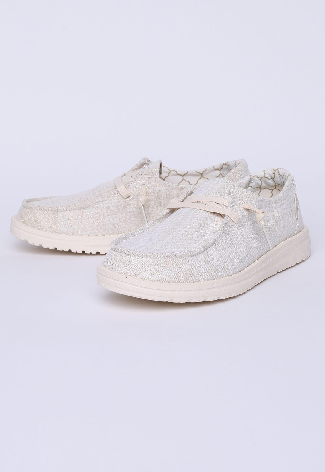 Zapato Wendy Sparling Gold Heydude-1