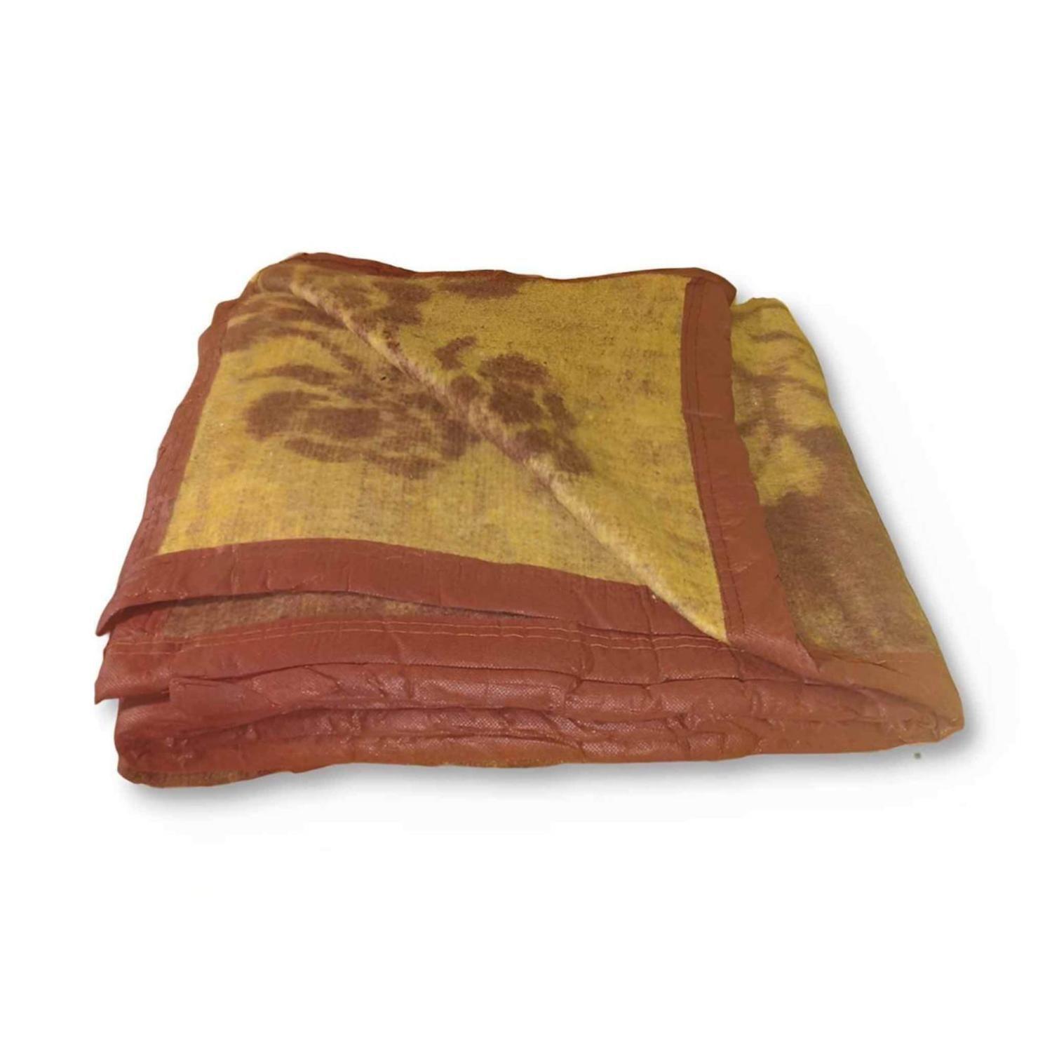 Frazada Termica 1.5 Plazas 150x200cm Cafe Golden-0