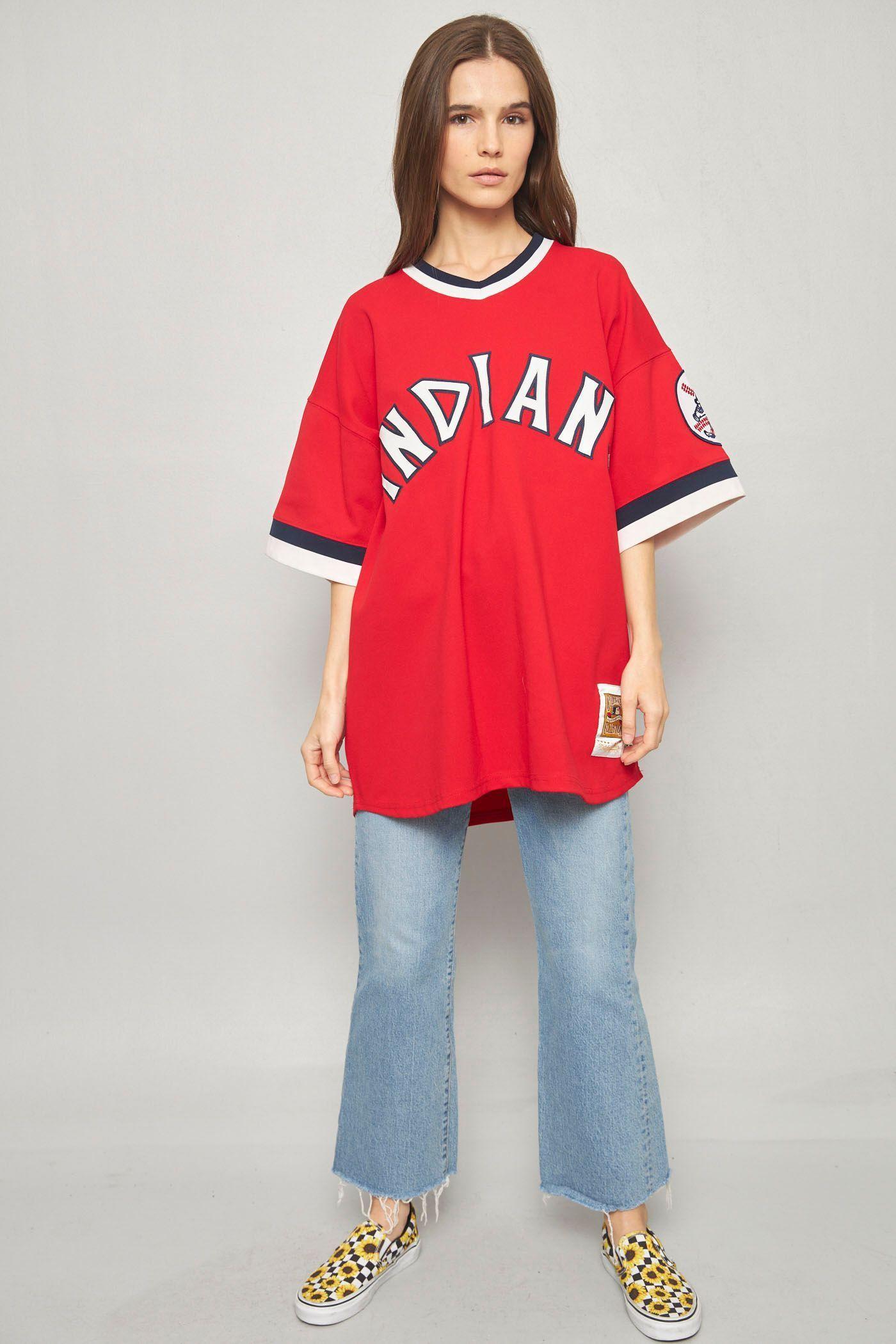 Polera casual reciclado rojo mitchell & ness talla 2XL-3