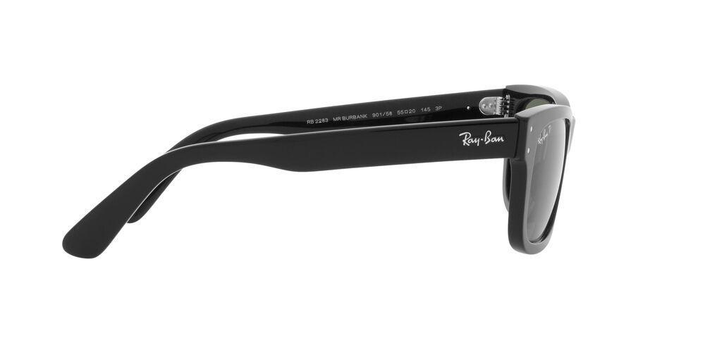 Lentes De Sol Ray-Ban RB2283 Mr Burbank Negro Hombre-3