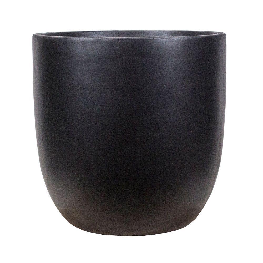 Macetero Bowl negro talla XL. 52x52x50-0