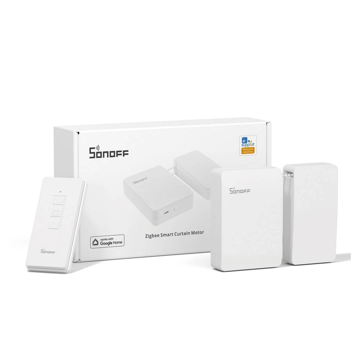 Motor de Cortina Inteligente Zigbee ZBCurtain Sonoff-0