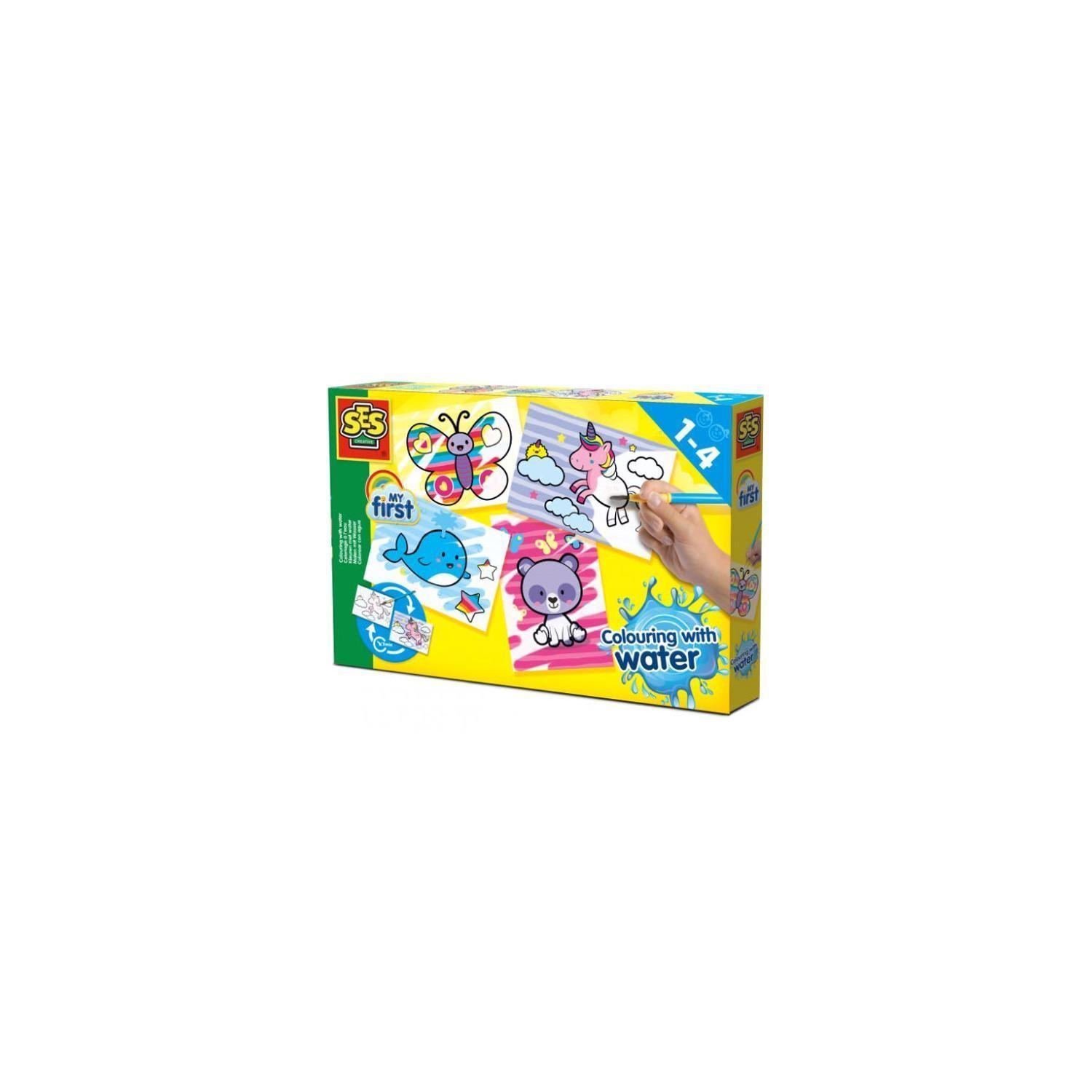 Coloreando Tarjetas De Fantasía Con Agua-0