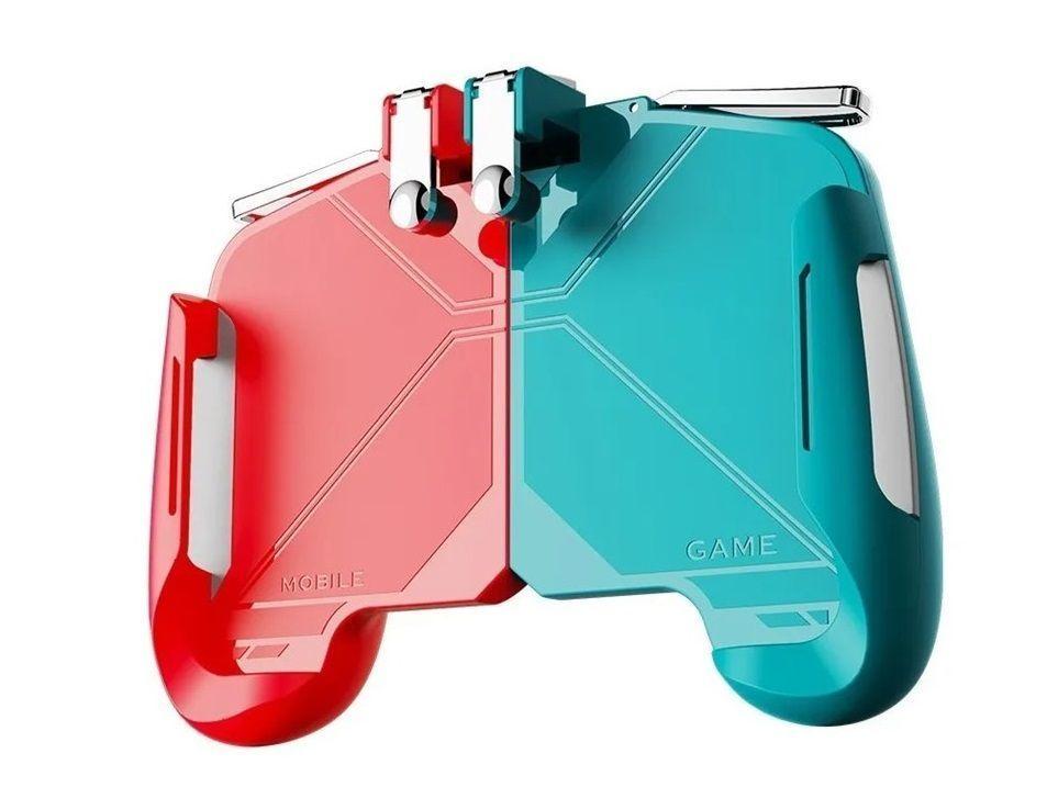 Ultra Pack Audífonos Gamer  Gatillos  Dedales Pugb Cod Ff Rojo-2