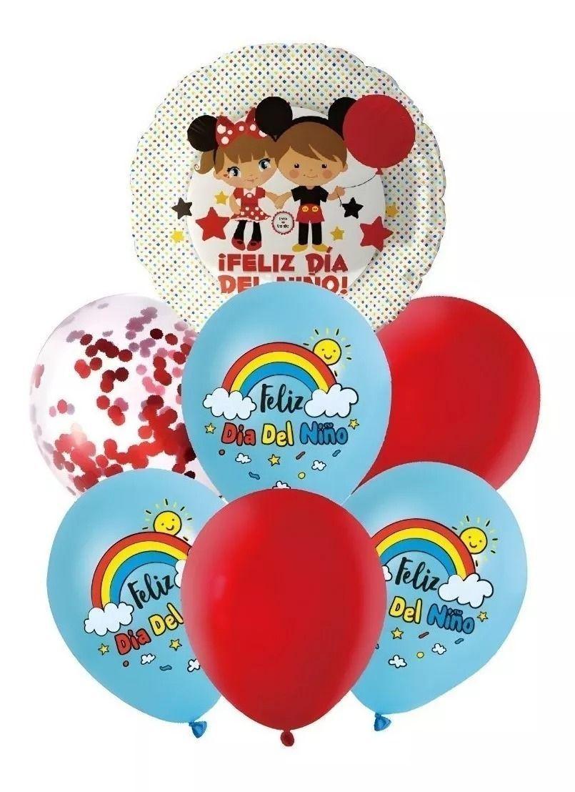 Set De Decoración Globos Celebracion Dia Del Niño.-0
