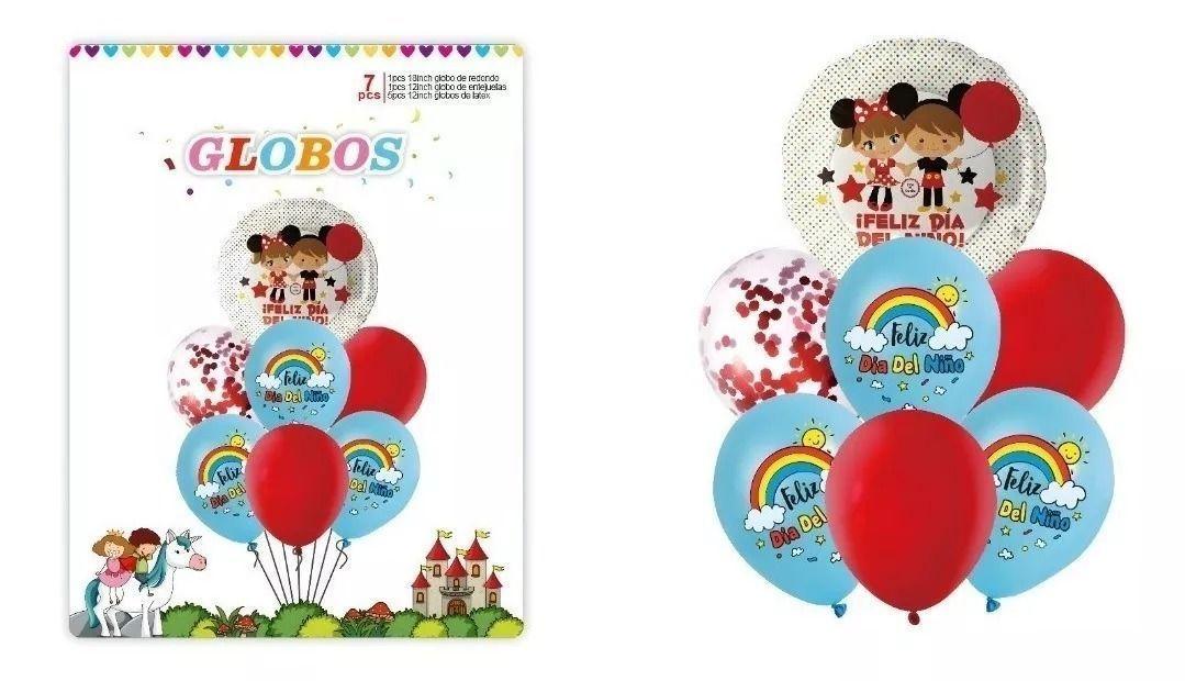 Set De Decoración Globos Celebracion Dia Del Niño.-2