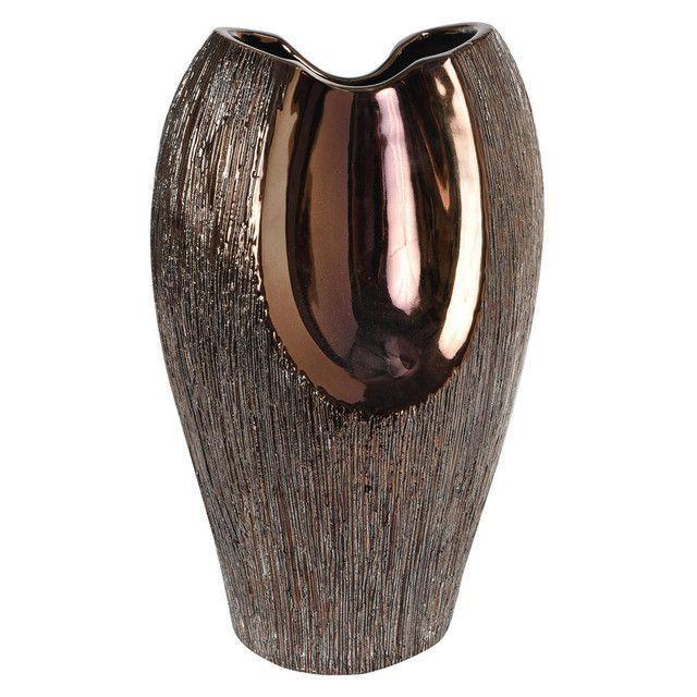Jarrón Decorativo Berlín Cobre Ancho-0