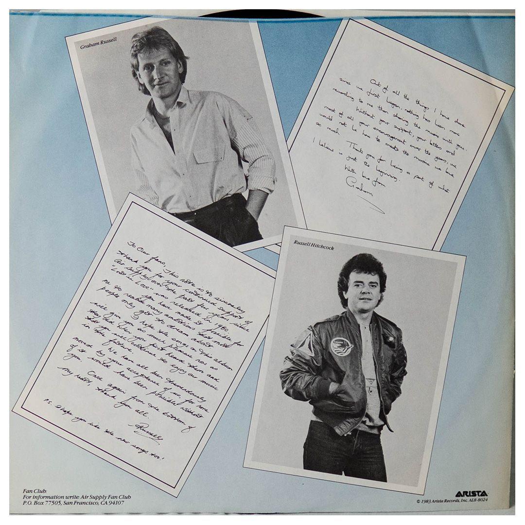 AIR SUPPLY - GREATEST HITS VINILO USADO-3