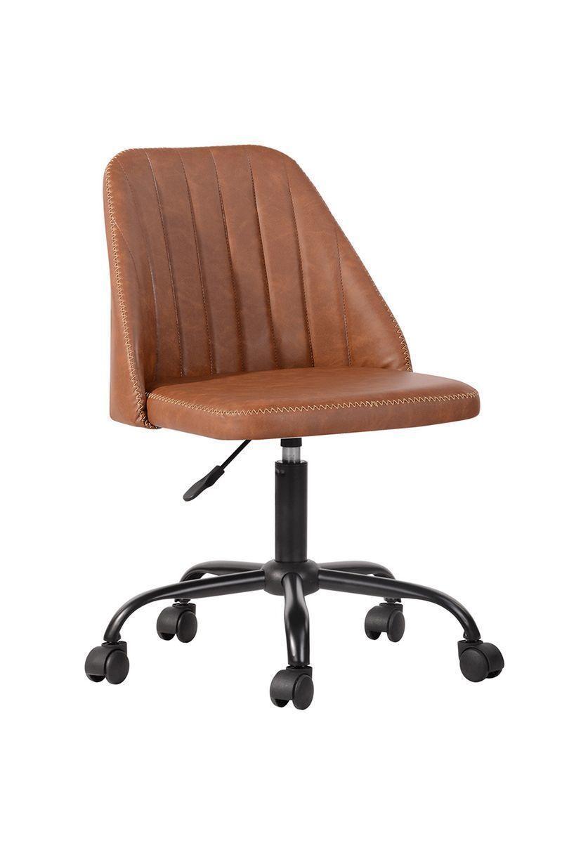 Silla Oficina Pu Altura Ajustable y Ruedas-0