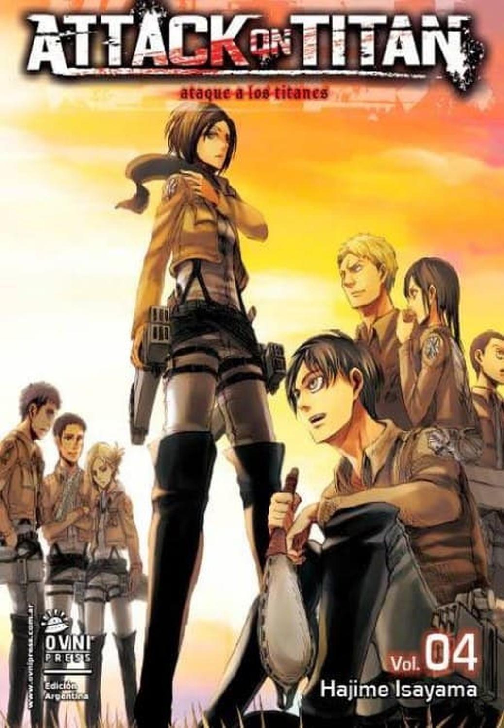 Manga Attack On Titan 04 - Argentina-0
