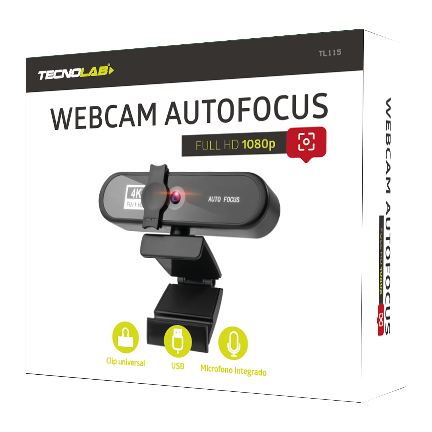 Webcam Full Hd 1080p Con Microfono-1