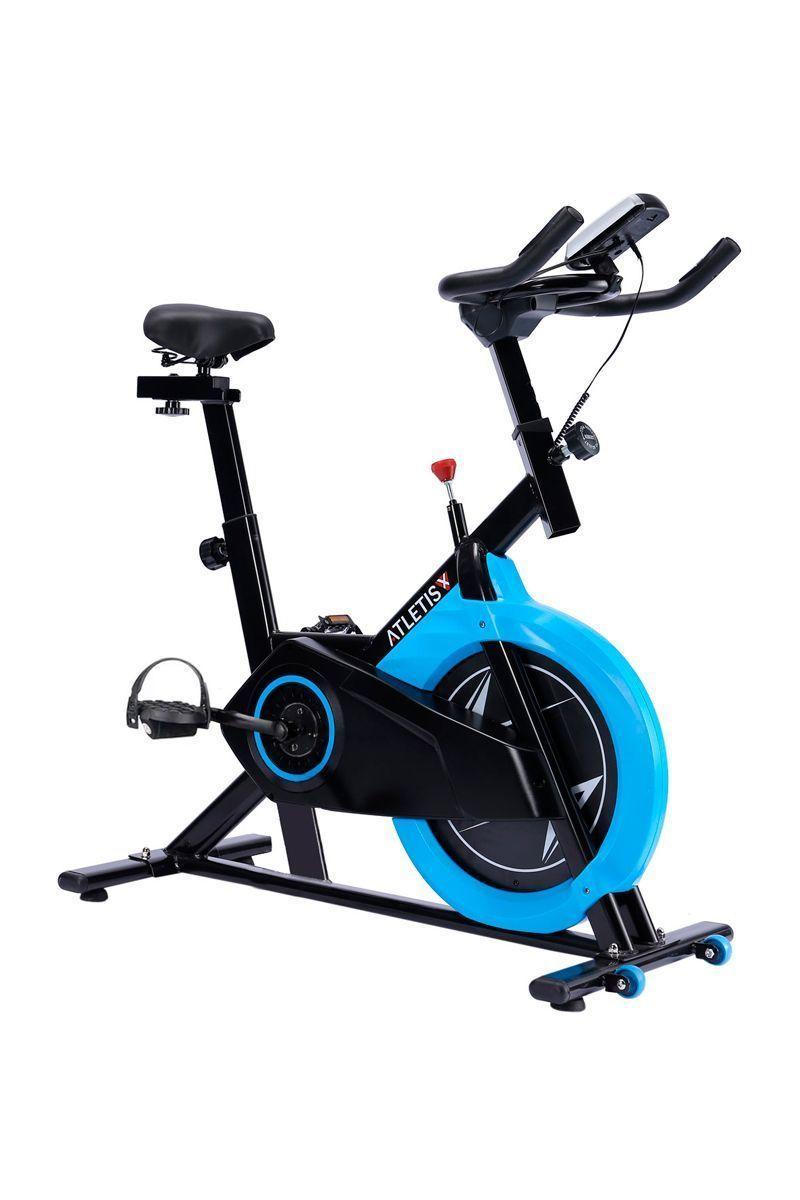 Bicicleta Spinning Fitness Volante 10Kg Negro-0