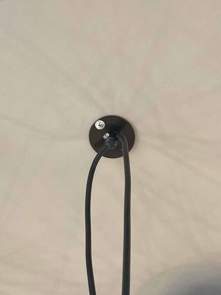 Lámpara Colgante Barock 6 Luces Negro-2