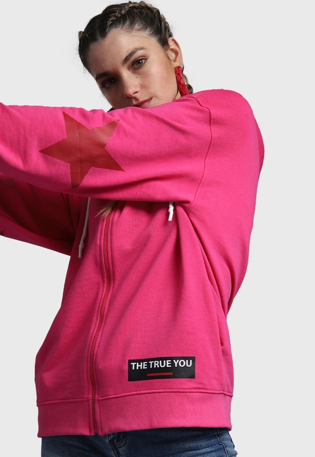 Poleron Full Zipper Mujer Soviet-0