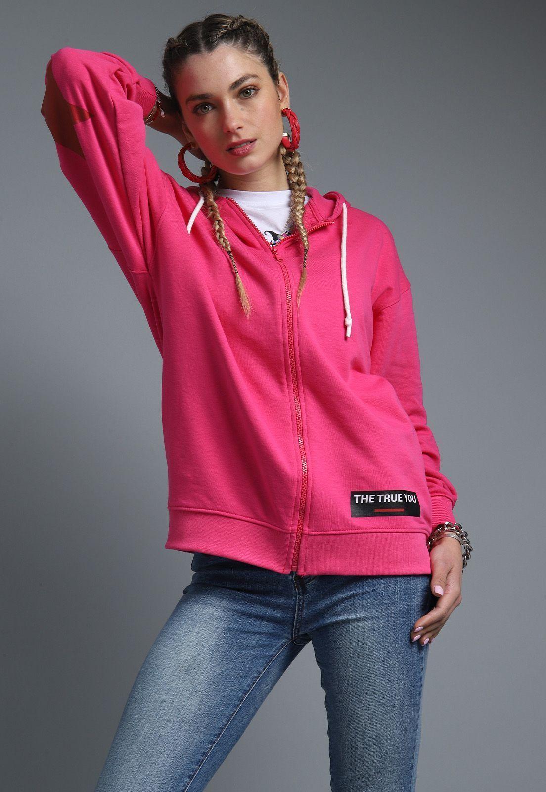 Poleron Full Zipper Mujer Soviet-1