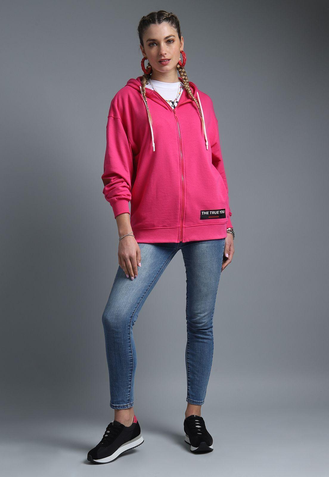 Poleron Full Zipper Mujer Soviet-4