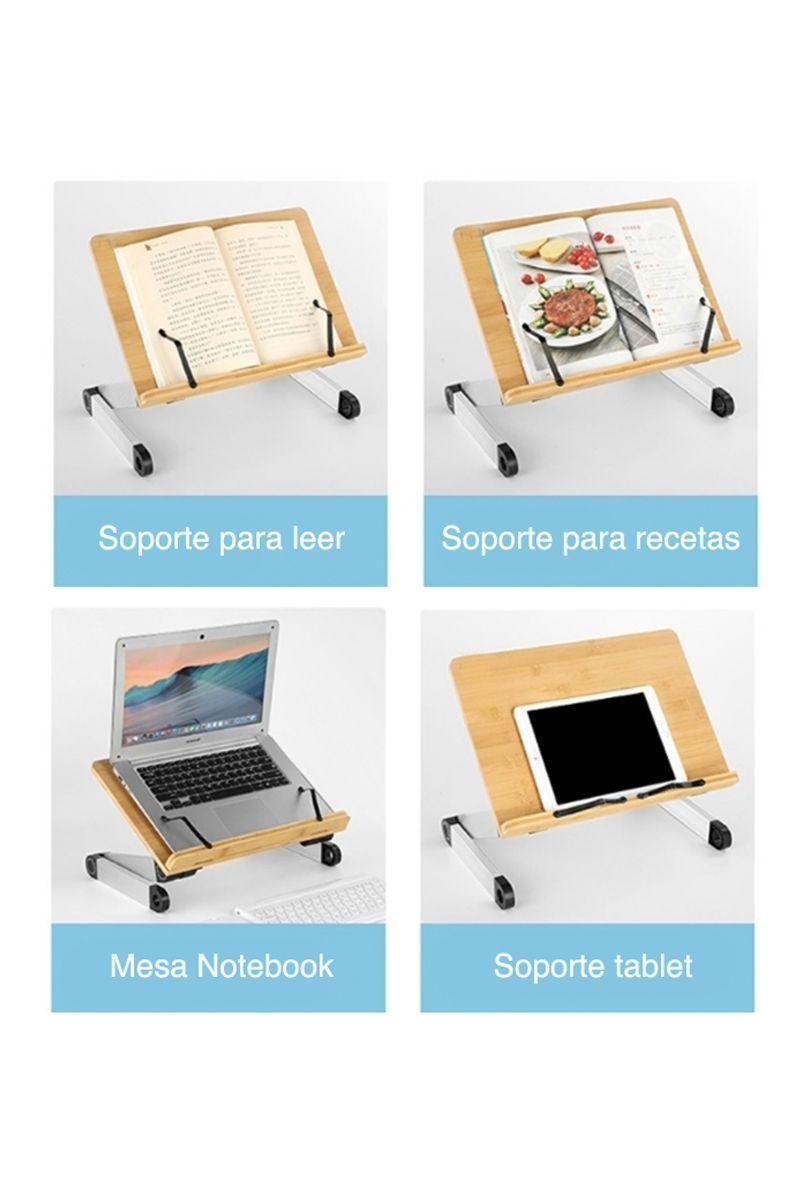 Mesa madera Notebook soporte libros lectura plegable NW-MA01-5