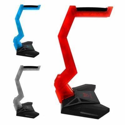 Soporte Para Audífonos Gamer - Rojo -2