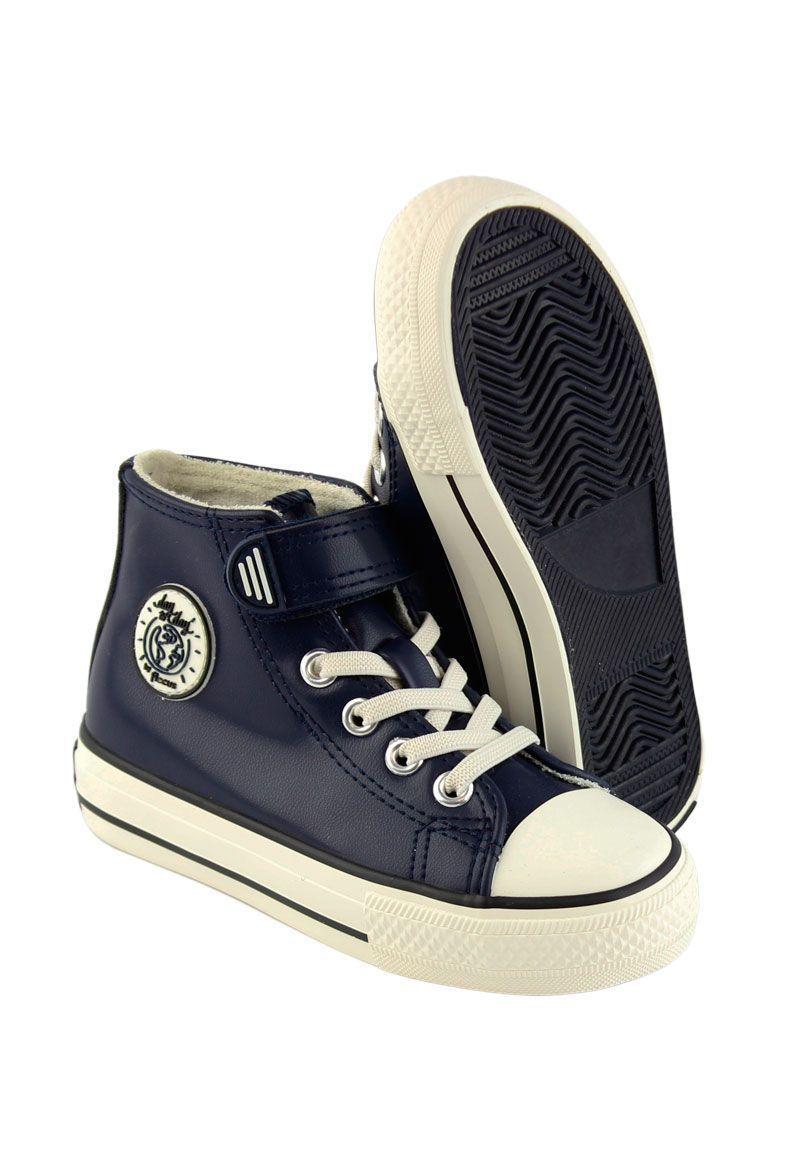 Zapatilla Urbana Caña Velcro Elástico Niño-2