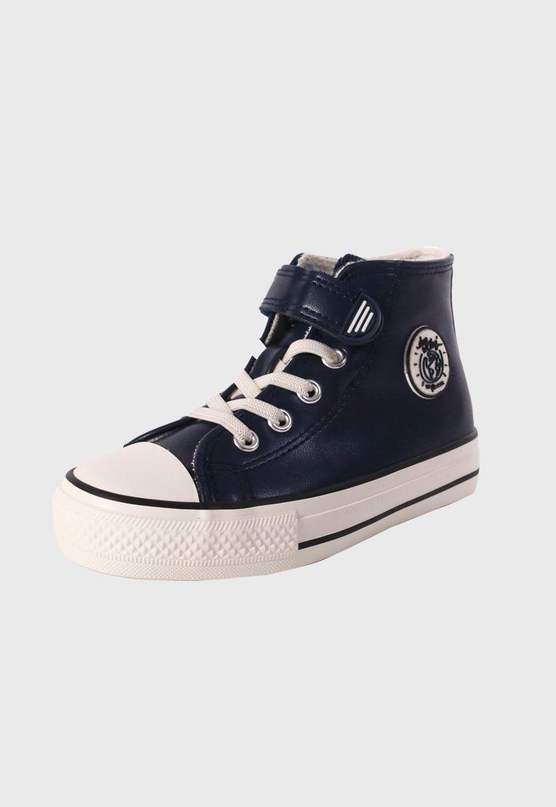 Zapatilla Urbana Caña Velcro Elástico Niño-0