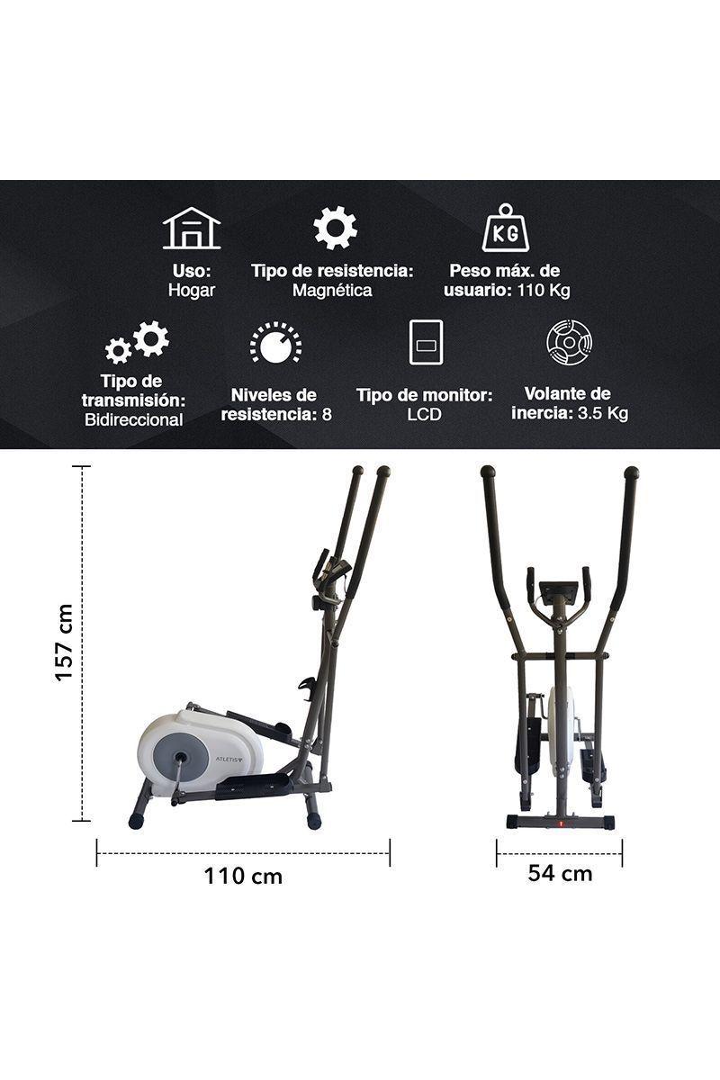 Pack Trotadora ProCS6069+Elíptica AtletisYQ2302B Negro-2