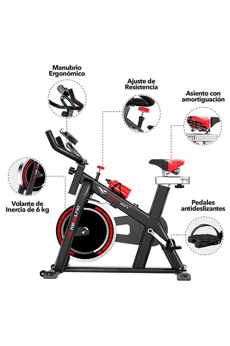 Pack Bicicleta Home Fitness + Set Pesas 20 Kg Kettlebel-3