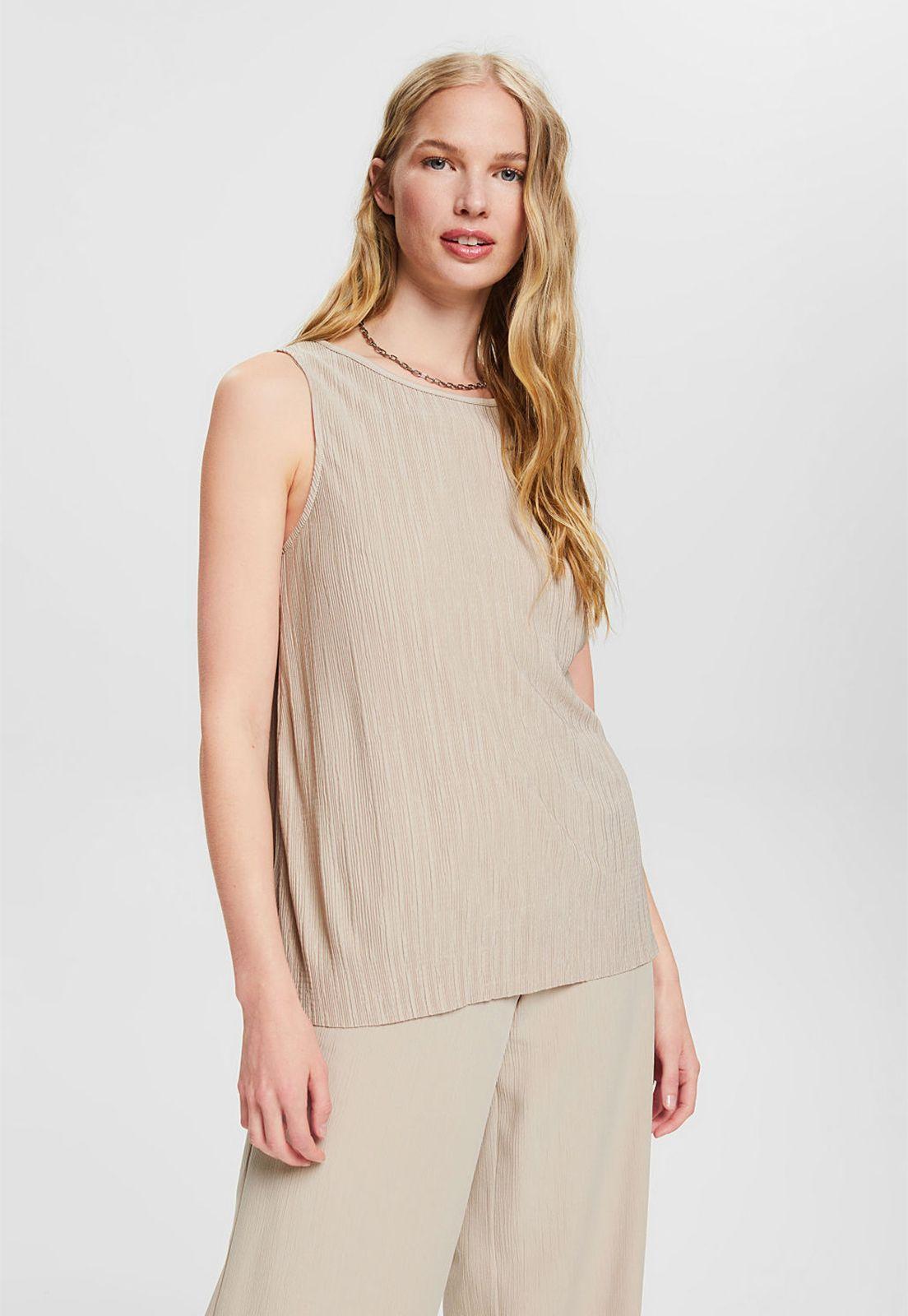 Polera Con Efecto Arrugado Esprit-0