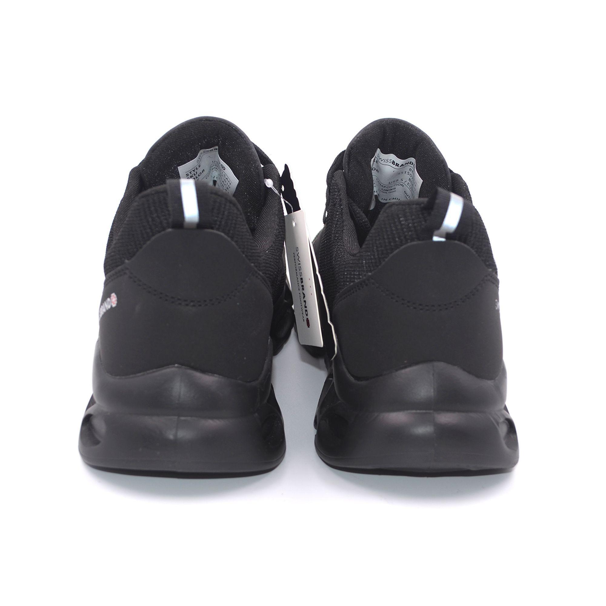 ZAPATILLA  URBANA SWISS BRAND HOMBRE NEGRO-3
