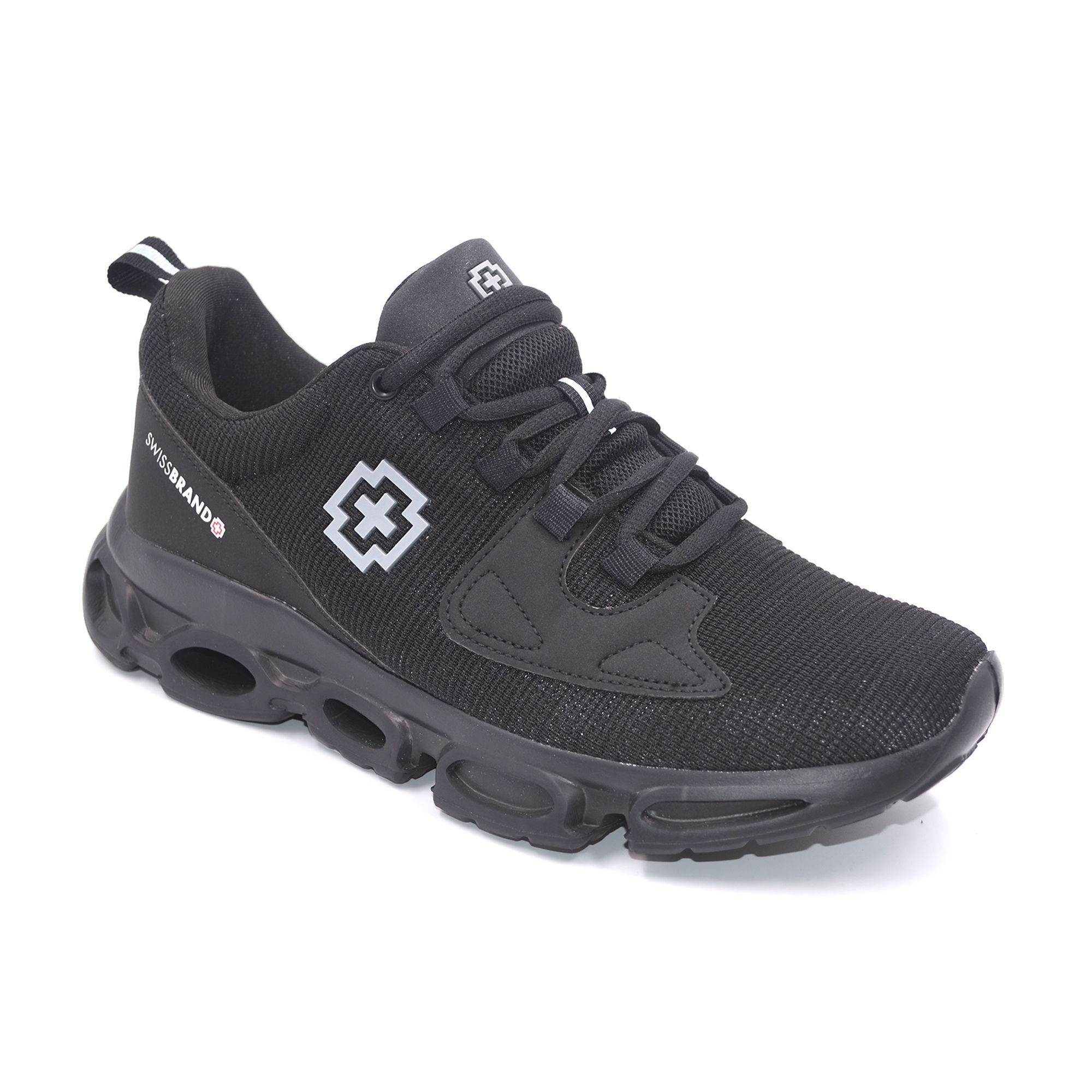 ZAPATILLA  URBANA SWISS BRAND HOMBRE NEGRO-0