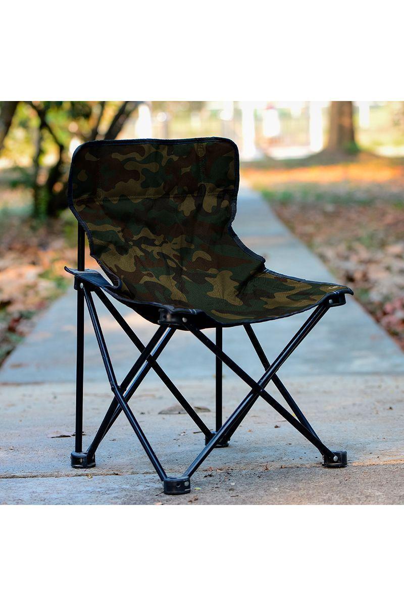 Silla Camping Plegable Basica Café-1