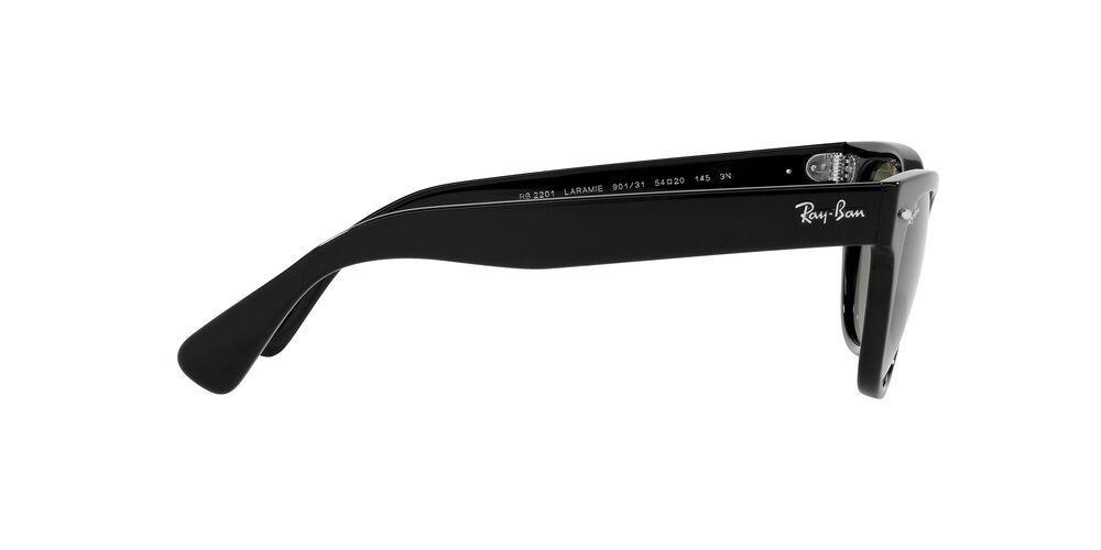 Lentes De Sol Ray-Ban 0RB2201 Laramie Negro Unisex-3