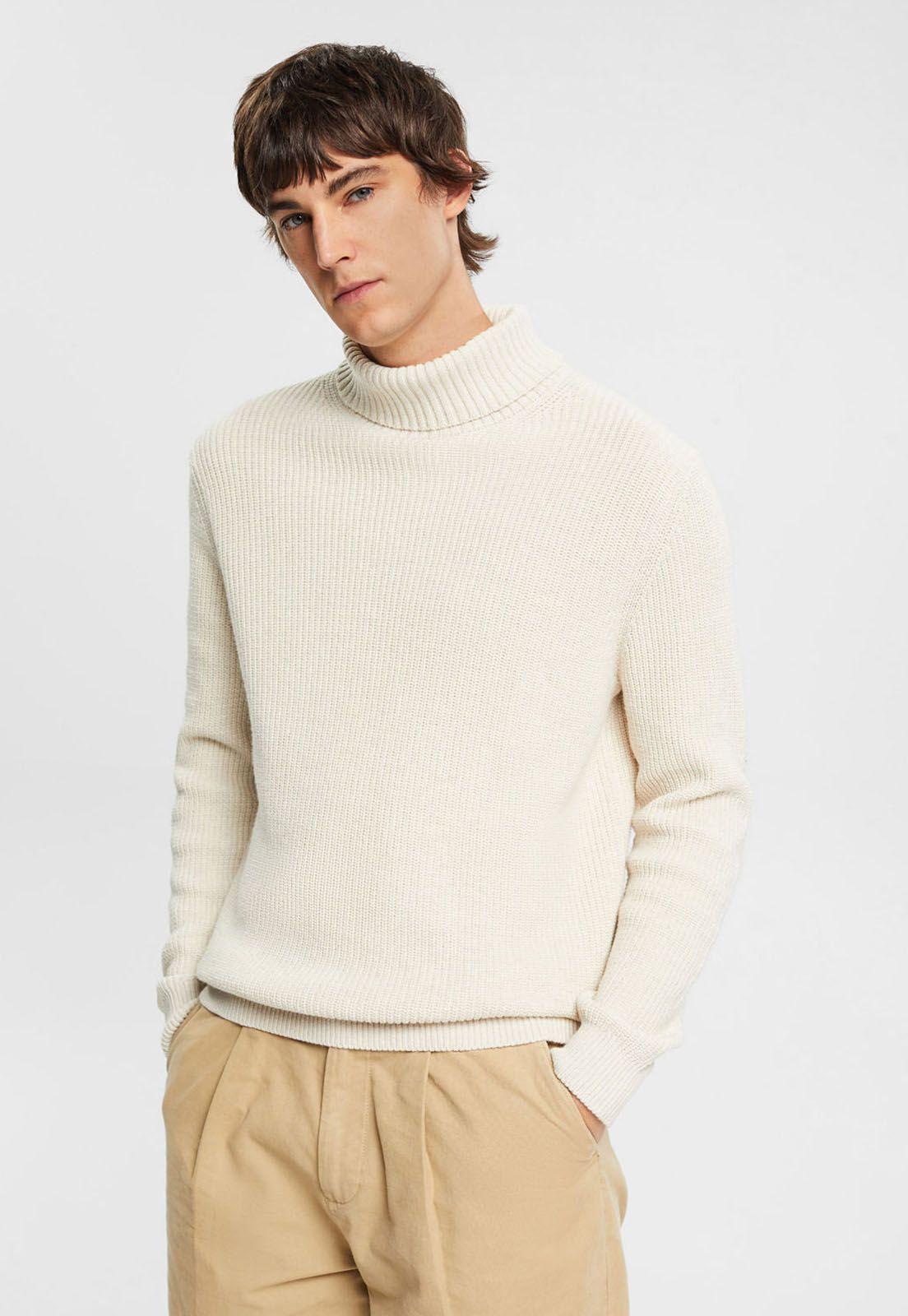 Sweater De Cuello Alto Hombre Esprit-0