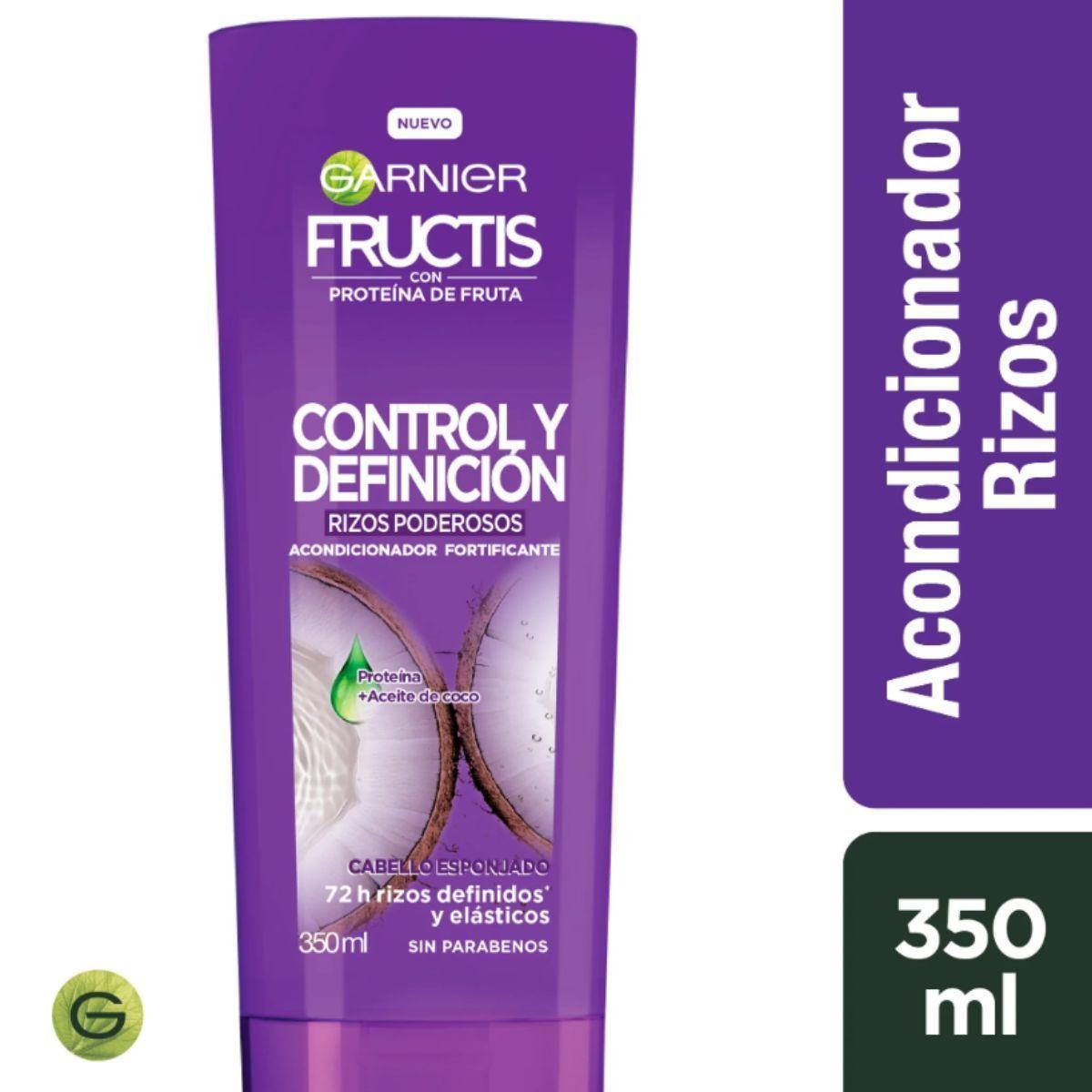 ACONDICIONADOR CONTROL Y DEFINICION RIZOS PODEROSOS 350ML FRUCTIS-0