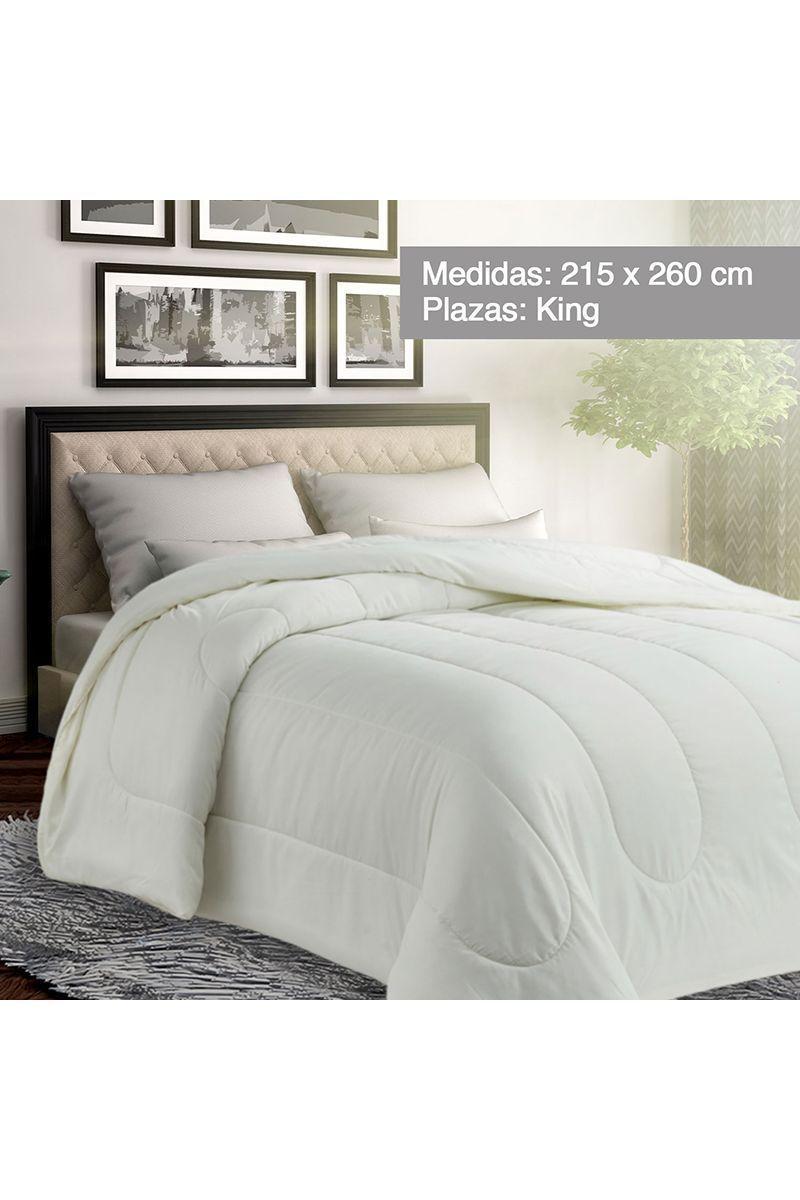 Plumón Liso Florencia King Blanco-1