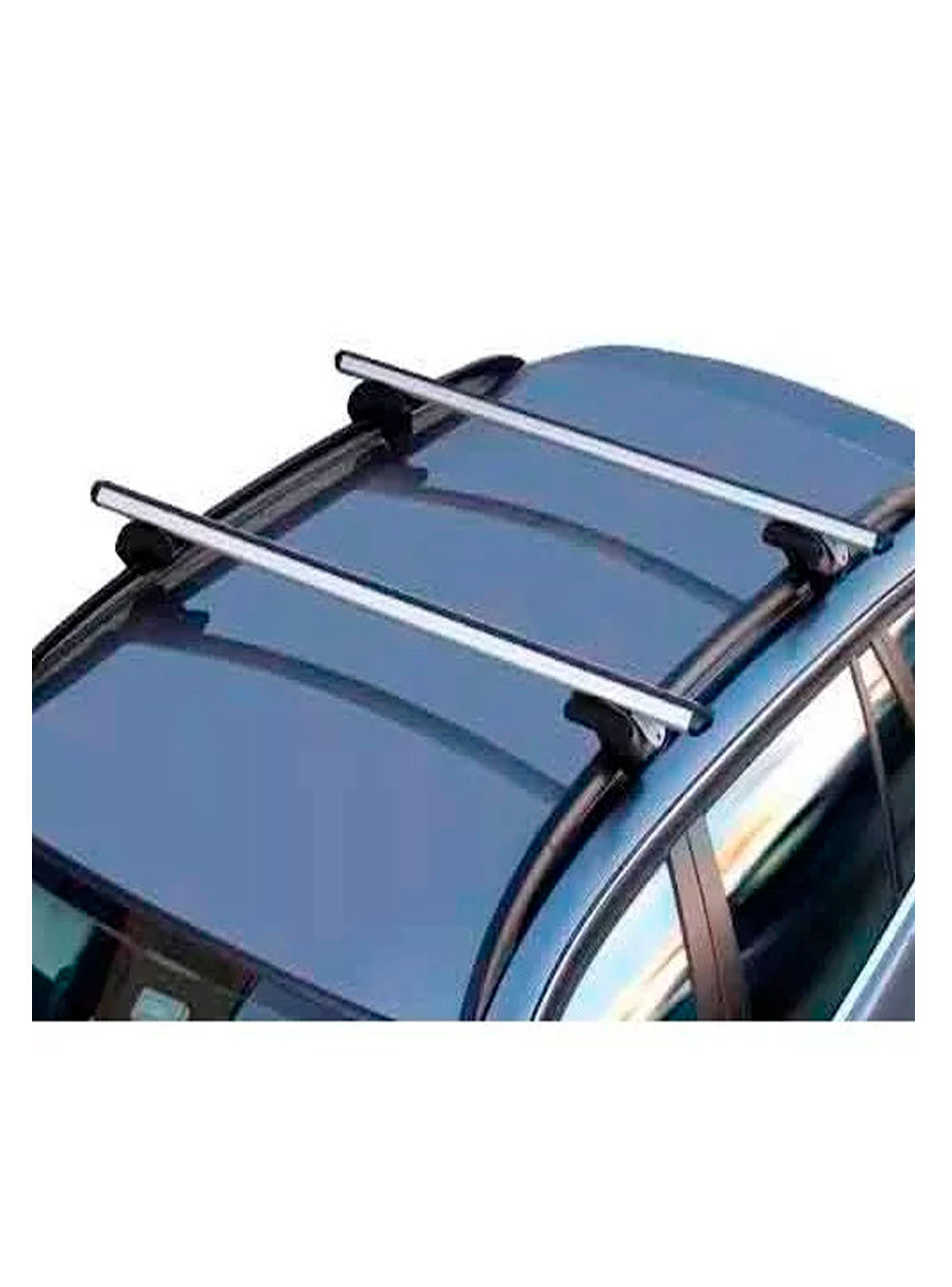 Barras portaequipajes con llave aluminio-2