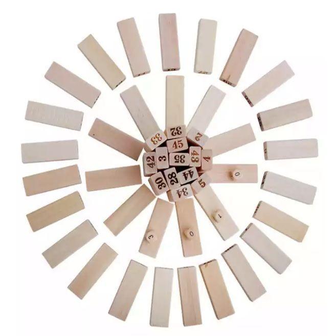 Bloques 54 piezas Juguetes de construcción -4