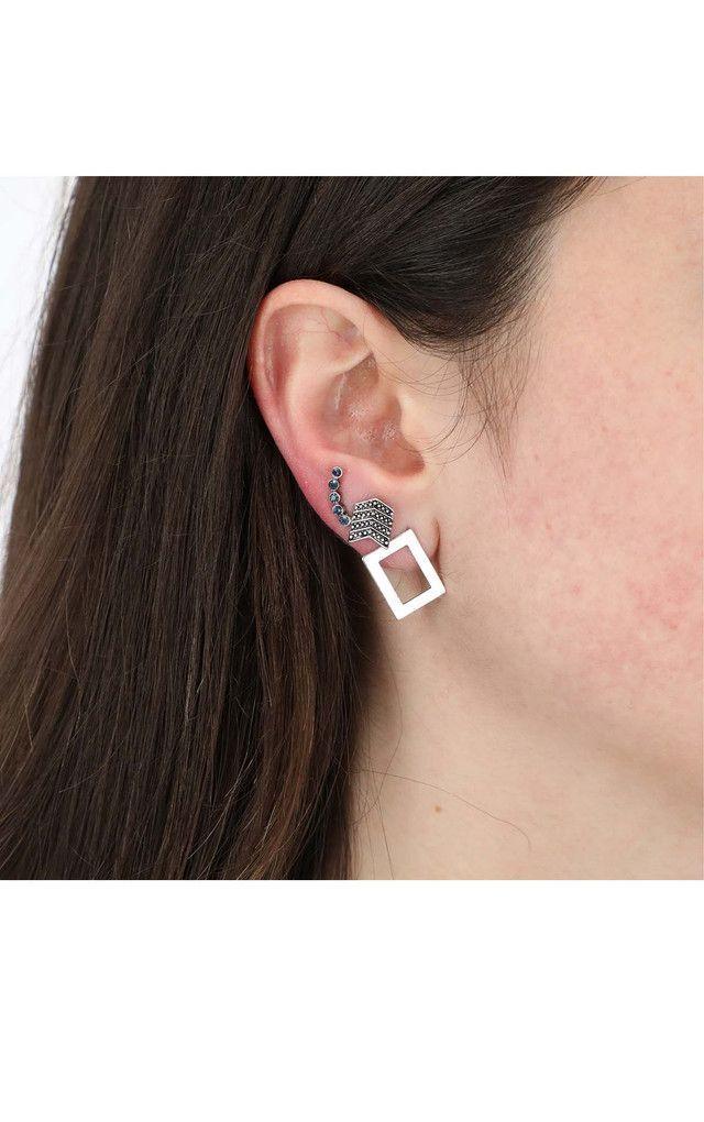 Set Aros Queen plateados Humana-1