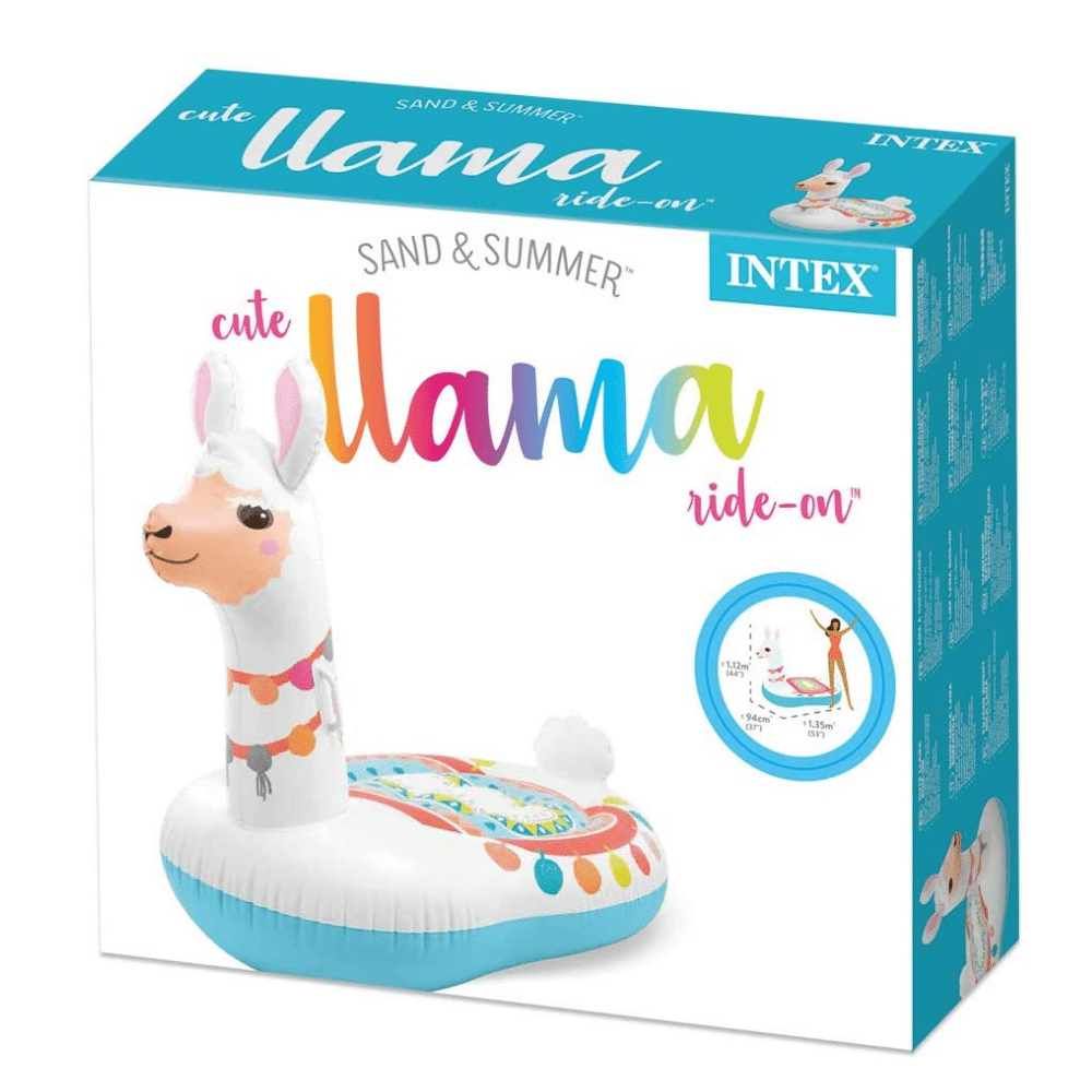 Flotador Inflable Llama 135x94x112 Cm Qute Llama-2