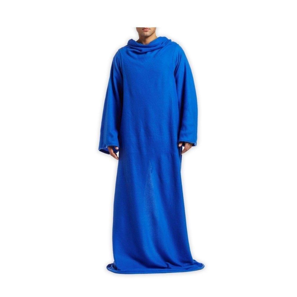 Manta De Polar Con Mangas Azul-0