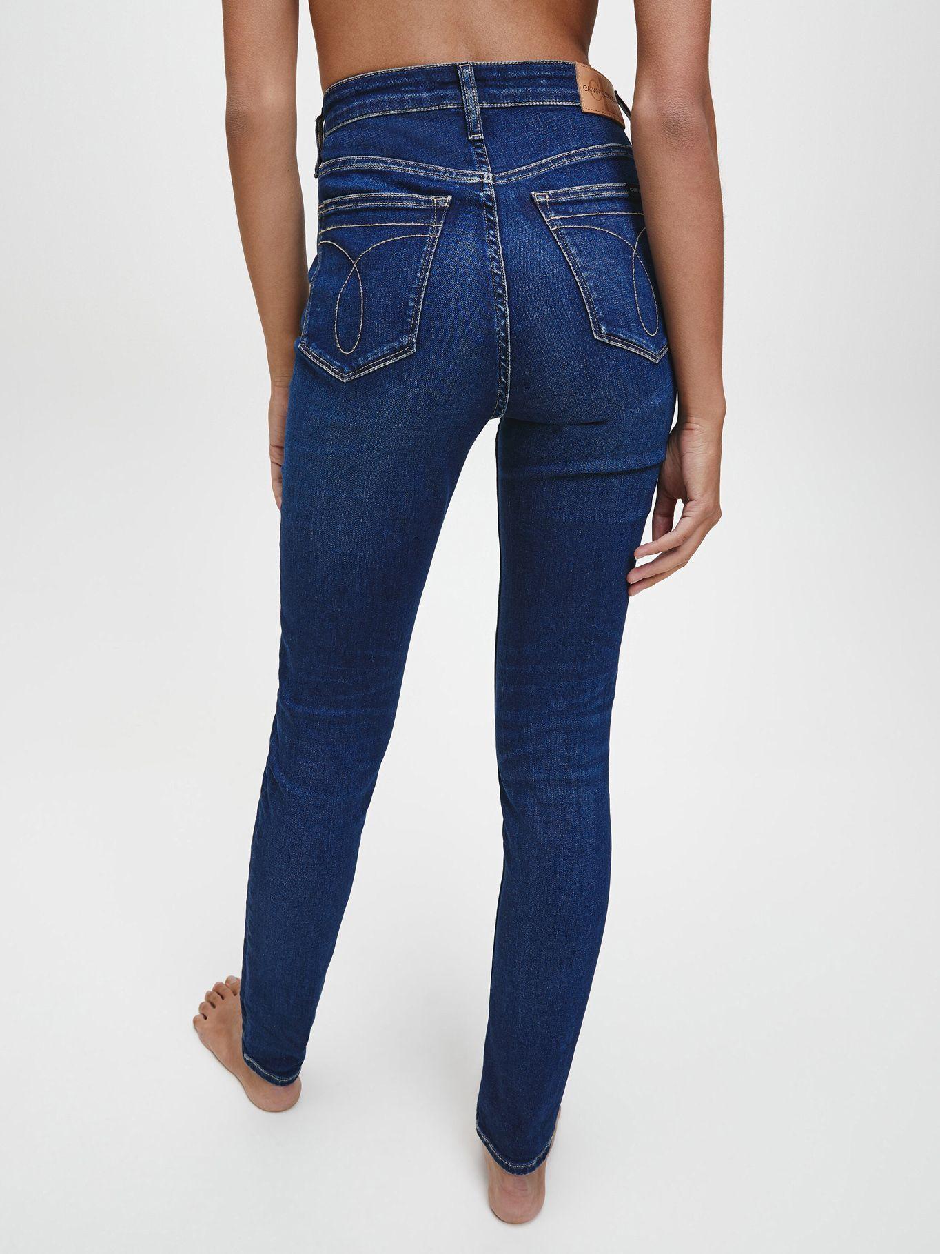 Jeans Ckj 010 High Rise Skinny Azul Calvin Klein-1