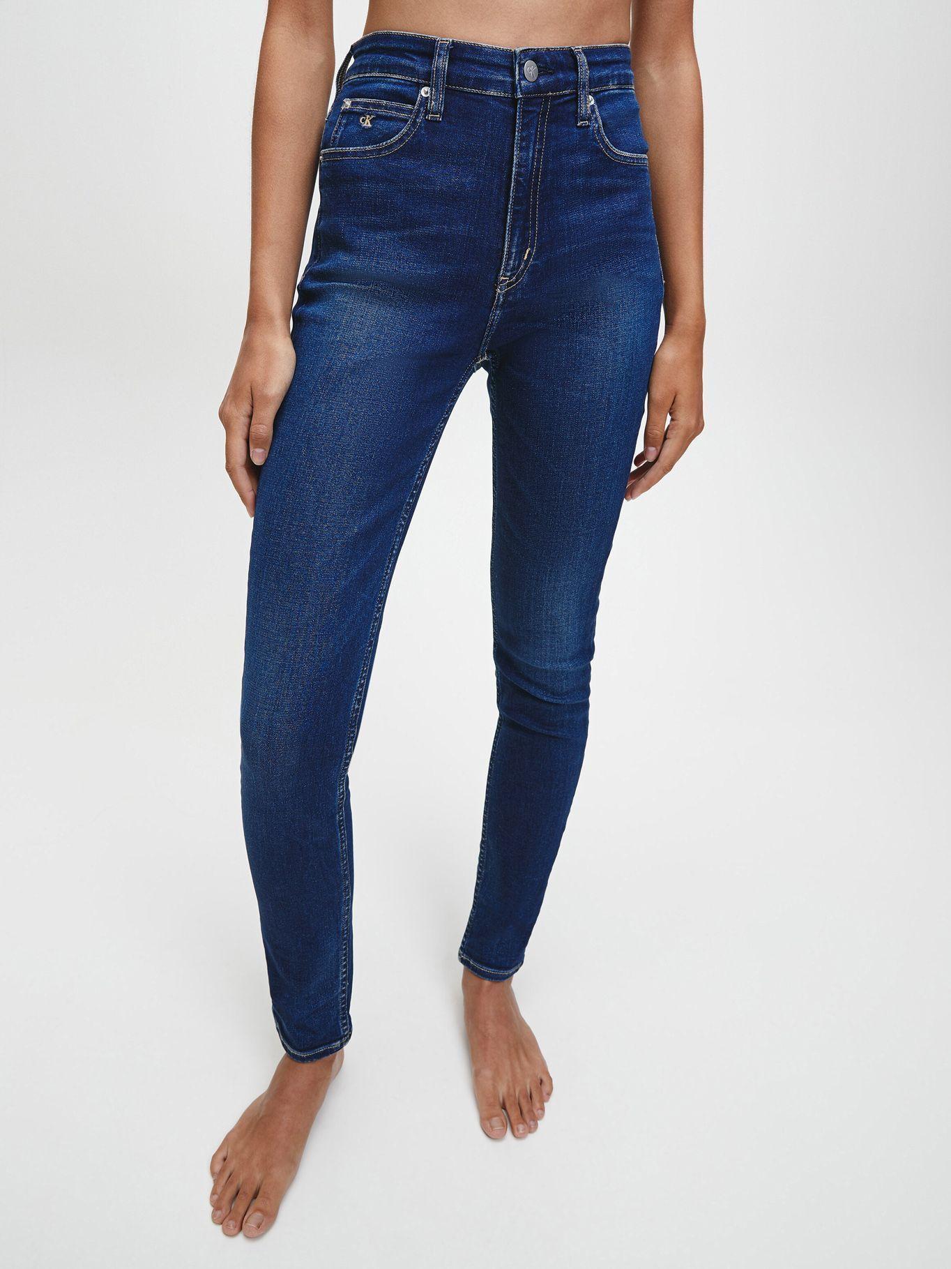 Jeans Ckj 010 High Rise Skinny Azul Calvin Klein-0